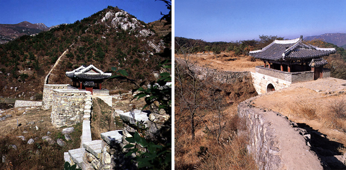 Geumjeong mountain fortress gate watchtower