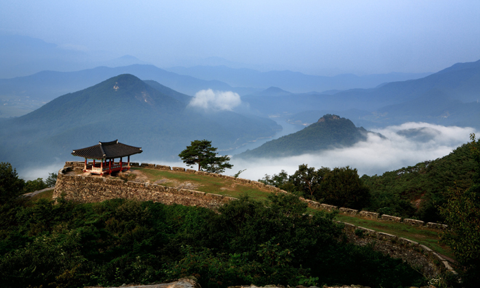 mountain fortress of korea image