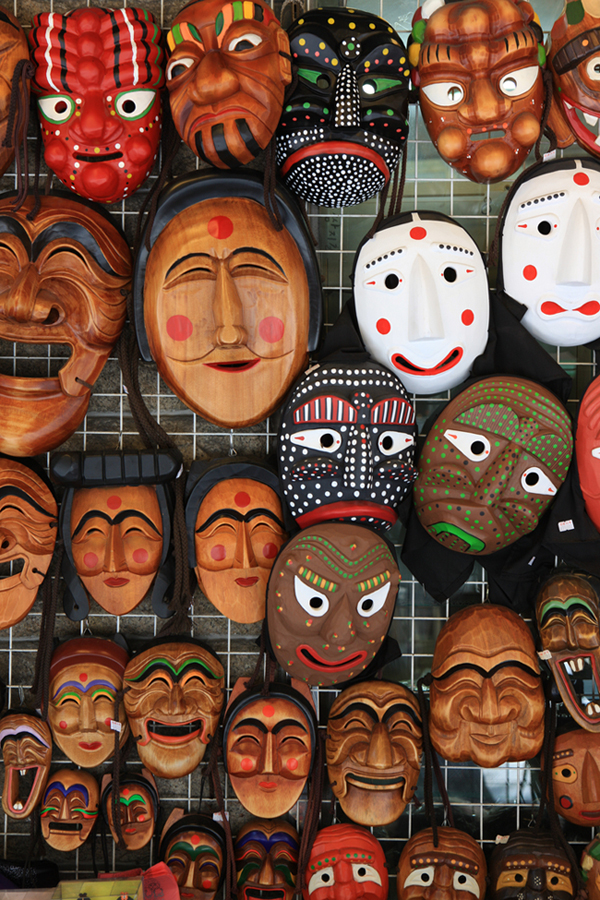 Traditional Korean Face Masks