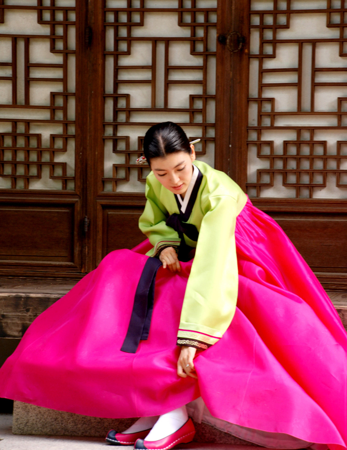 Colors Korean Traditional Dress Hanbok Korean National Costume Asian Hot Sex Picture