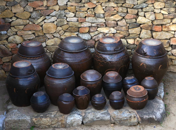Jangdok traditional Korean earthenware
