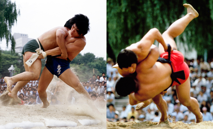 Ssireum Traditional Korean Wrestling