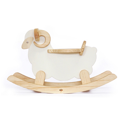 Wooden Rocking Sheep Ride On Toy